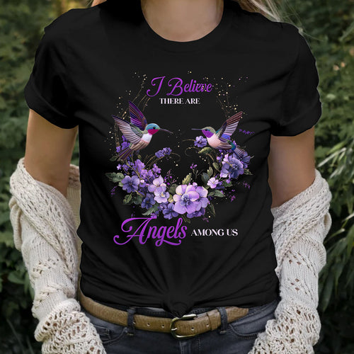 Angels Among Us Hummingbird Memorial T-Shirt