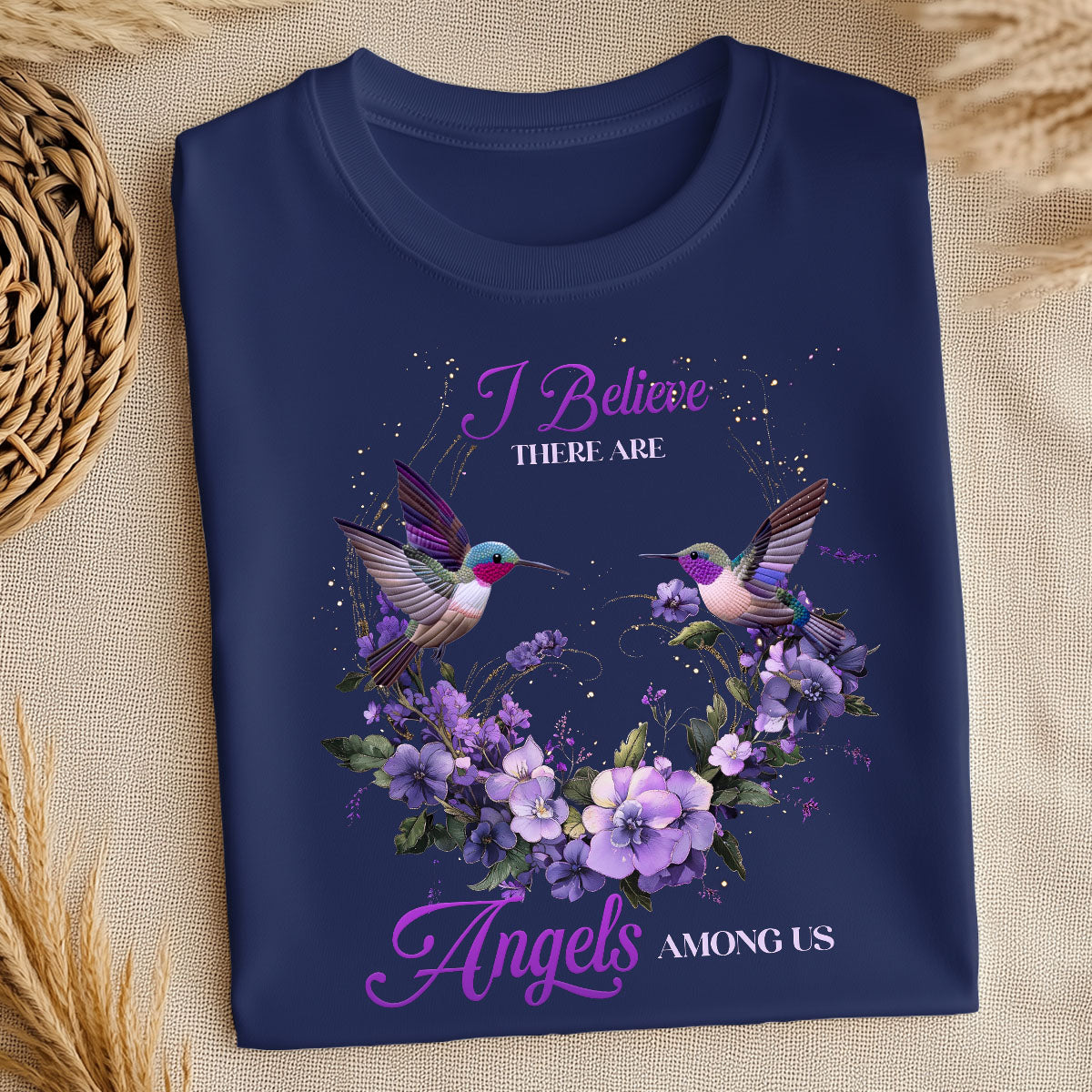 Angels Among Us Hummingbird Memorial T-Shirt