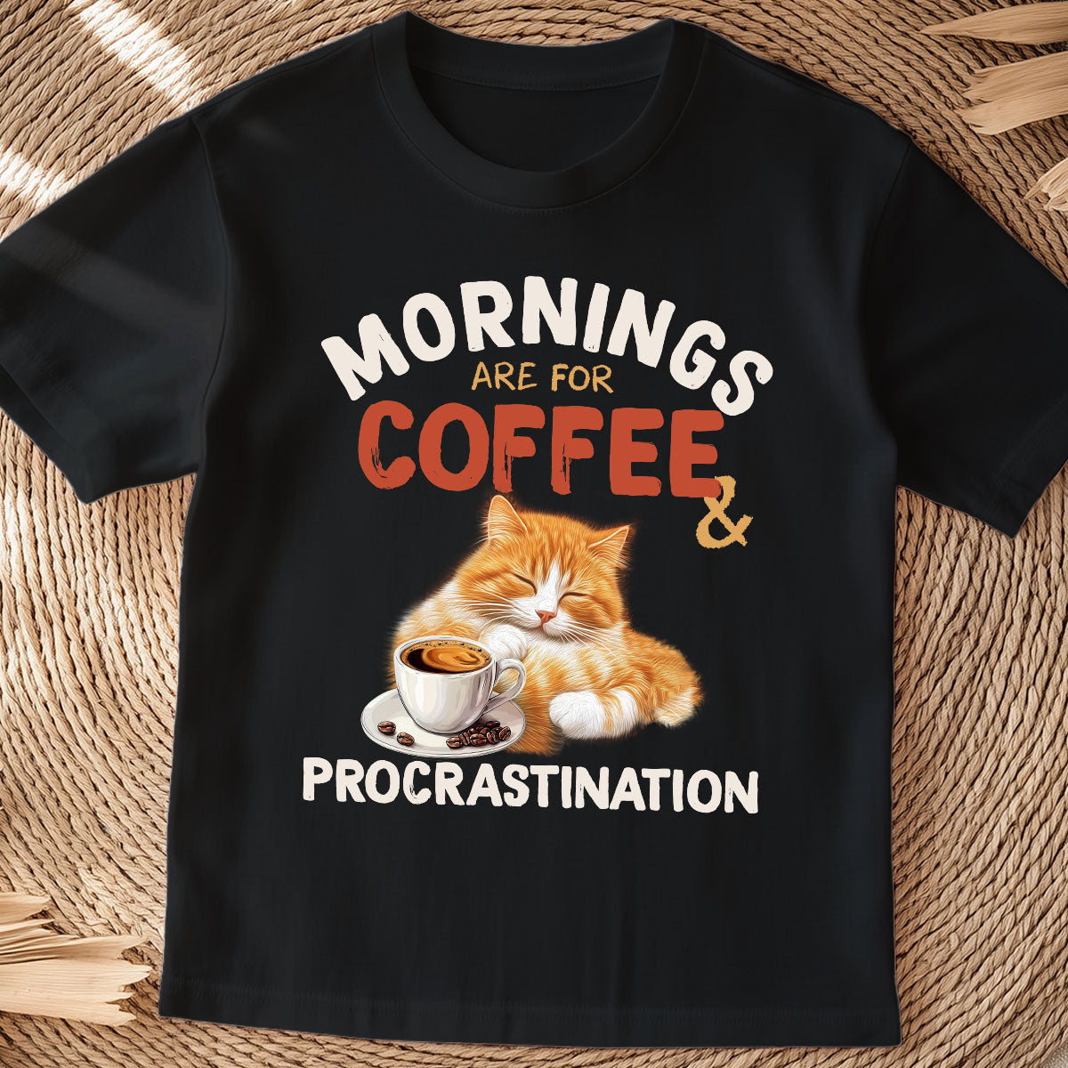Coffee And Procrastination T-Shirt