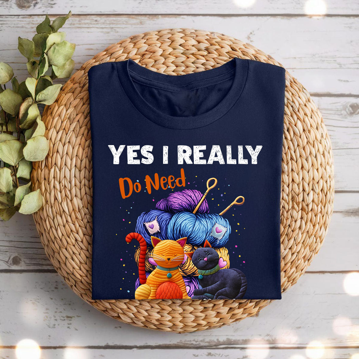 Funny Knitting Yarn T-Shirt