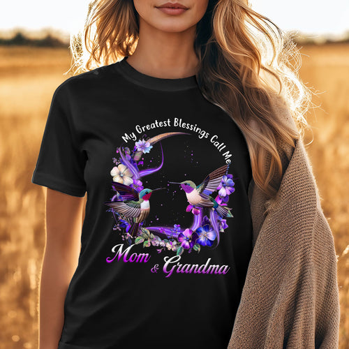 My Greatest blessings call me Mom and Grandma T-Shirt