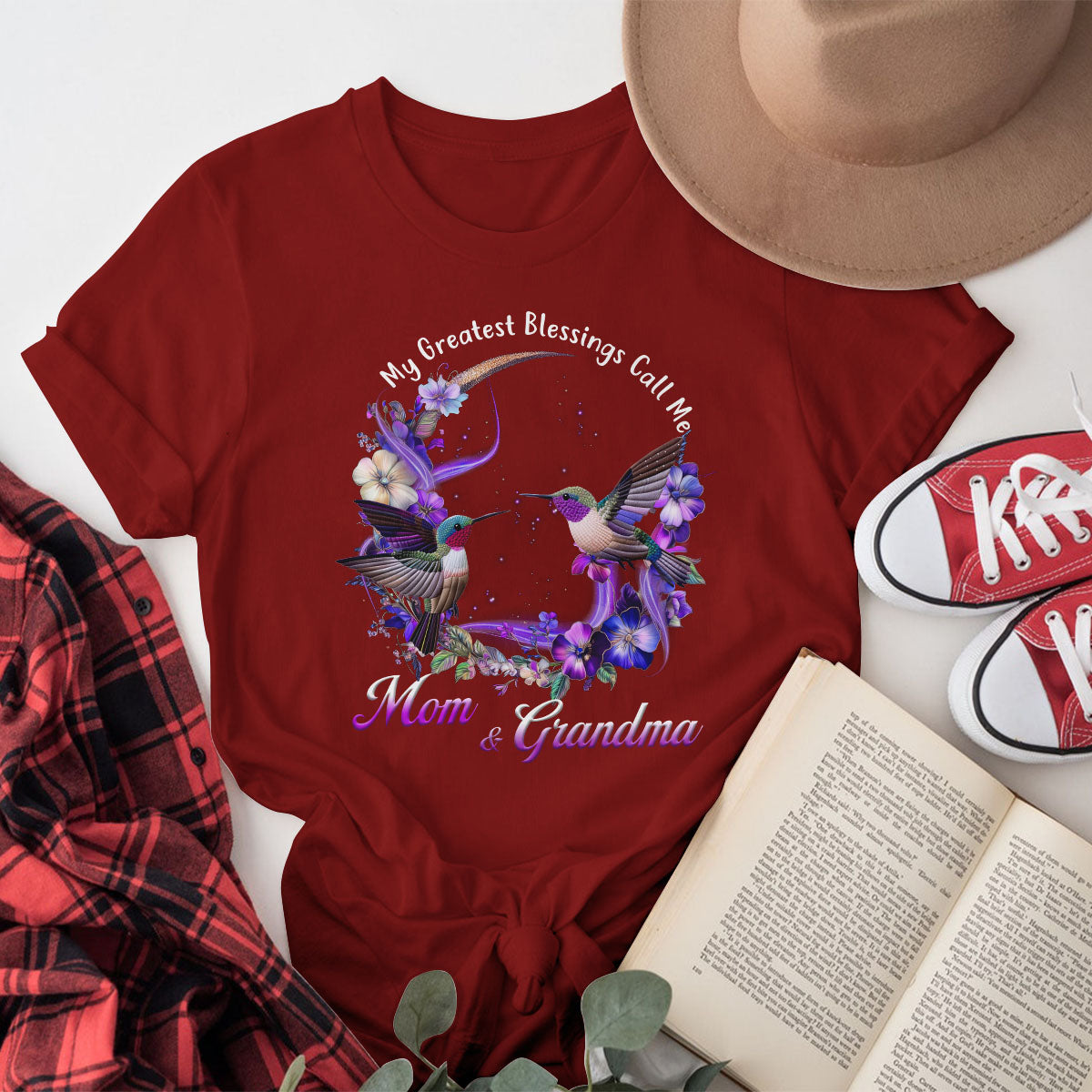 My Greatest blessings call me Mom and Grandma T-Shirt